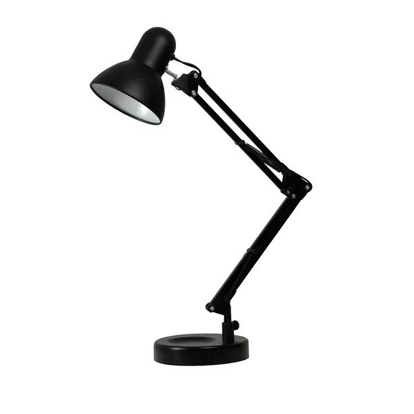 Luminaria Mesa Articulada Garra Escritorio Bancada Eletrônica E27 Luz Led 2 Em 1 articulavel 40W - Imagem 3